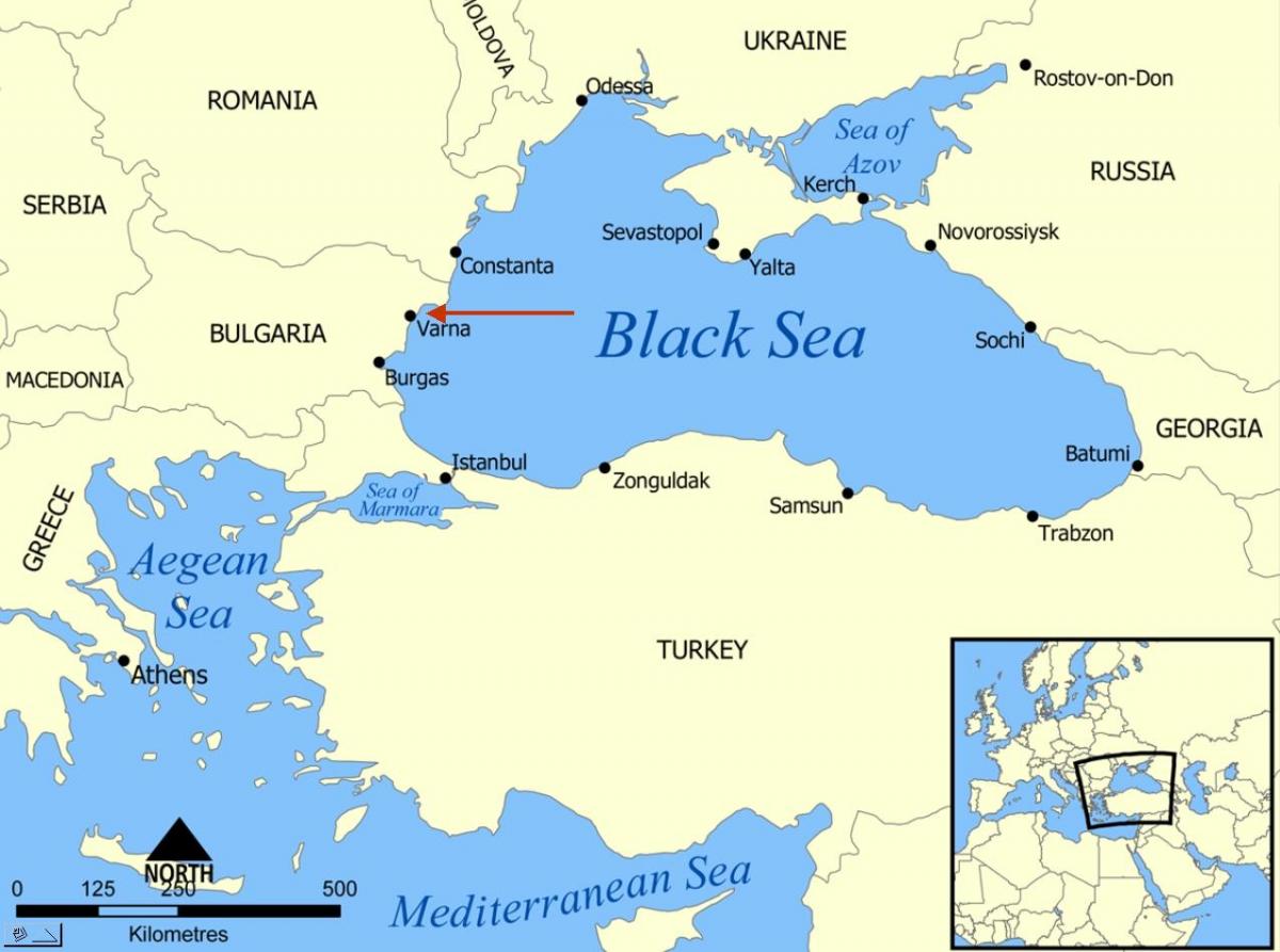 Bolgarija lokacije na zemljevidu sveta