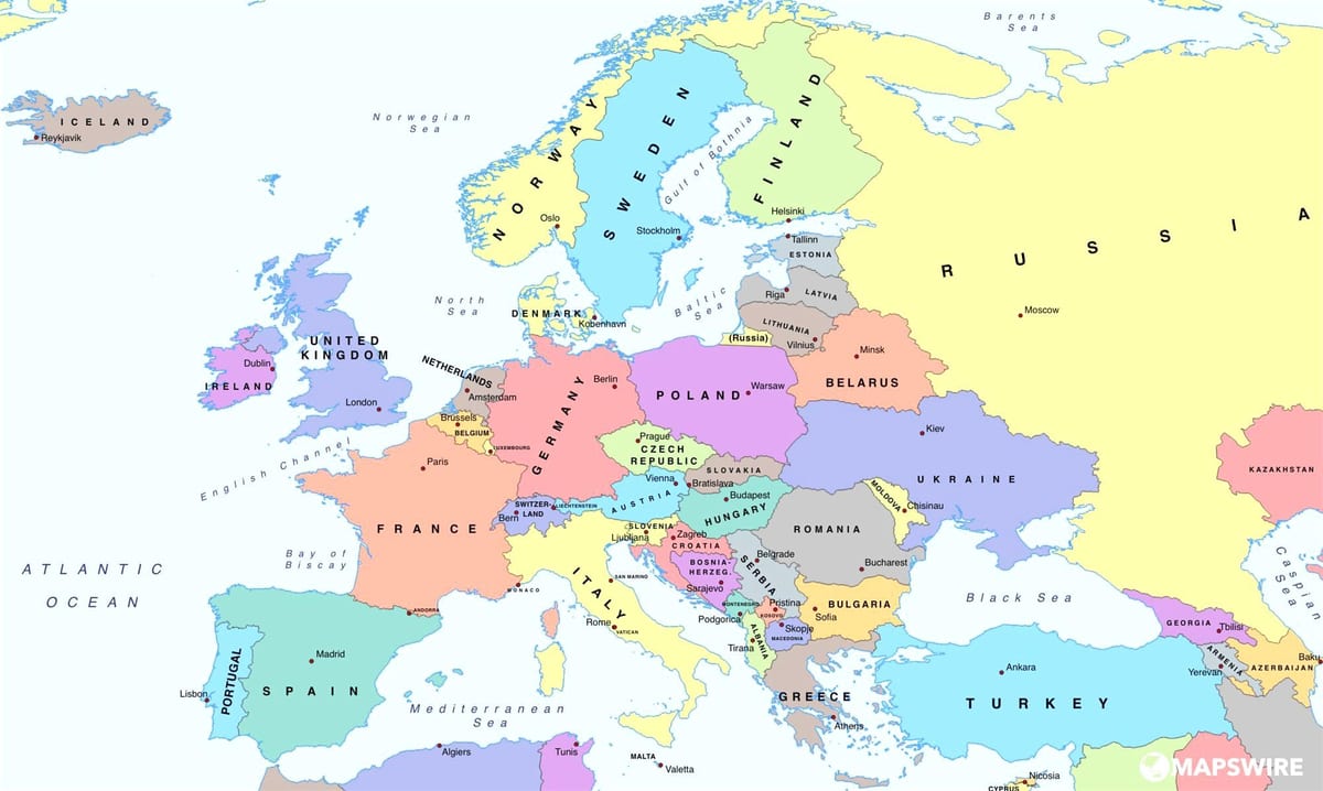 zemljevid evrope kažejo, Bolgarija