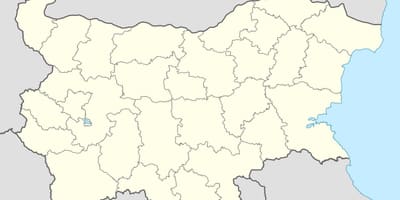 Zemljevid Bolgarija zemljevid vektor