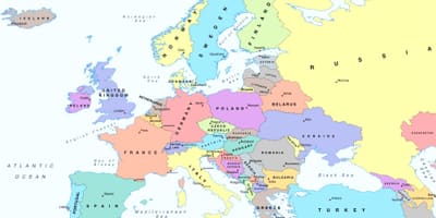 Zemljevid evrope kažejo, Bolgarija
